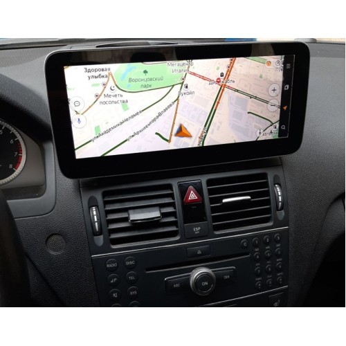 Штатная магнитола Farcar MB1005 8/128 ГБ для Mercedes Benz C-Class W204 NTG 4.0 2006-2011 12.3'' на Android 13.0