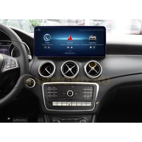 Штатная магнитола Farcar MB1004 8/128 ГБ для Mercedes-Benz CLA 2016-2019 (С117,X117) NTG 5.0 12.3' на Android 13.0