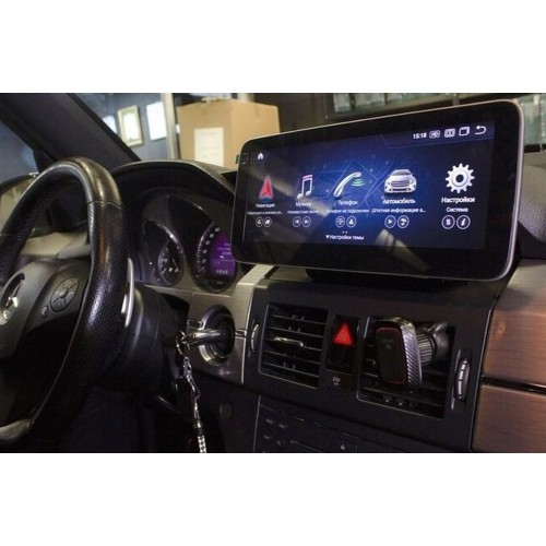 Штатная магнитола Farcar MB1007 8/128 ГБ для Mercedes-Benz GLK 2008-2012 NTG 4.0 12.3' на Android 13.0