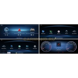 Штатная магнитола Farcar MB1006 8/128 ГБ для Mercedes G-klasse (W463) 2015-2018 NTG 5.0'' на Android 13.0