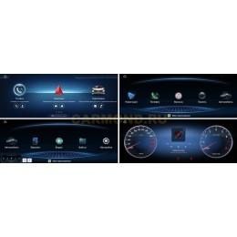 Штатная магнитола Farcar MB1006 8/128 ГБ для Mercedes-Benz C-класс (W205), GLC (X253) 2014-2018 NTG 5.0'' на Android 13.0