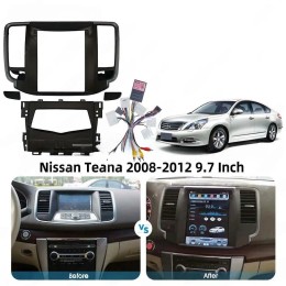 CarMedia SF-9704-KP-97-6128-TS10 ТESLA для Nissan Teana II 2008-2013 на Android 12.0