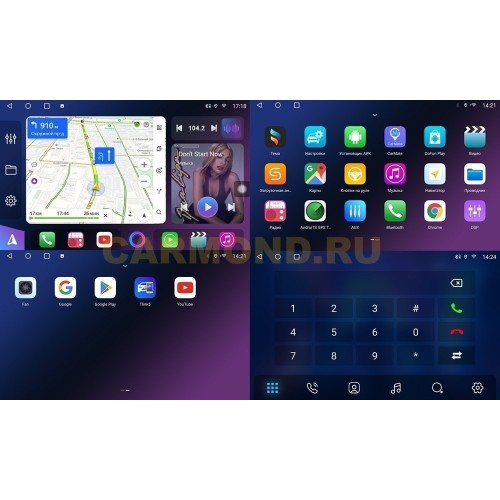Магнитола Farcar BM3224M (S500 PLUS) для Lada Largus I 2012-2021 на Android 13.0
