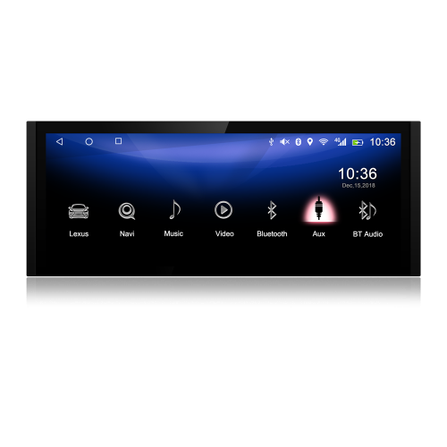 Штатная магнитола CarMedia BNR-22ISQ для Lexus IS 2020+ на Android 10.0
