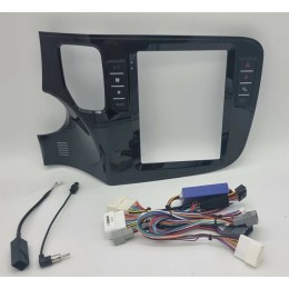 CarMedia EW-9709-KP-97-6128-TS10 ТESLA для Mitsubishi Outlander III 2012-2020 на Android 12.0