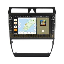Штатная магнитола Wide Media MT9110QU-B-4/32 для Audi A6 1998-2004 (с кнопками) на Android 10.0