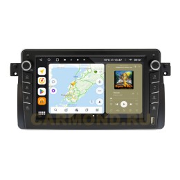 Штатная магнитола Wide Media MT9163QU-B-4/32 для BMW 3 (E46) 1998-2005 (с кнопками) на Android 10.0