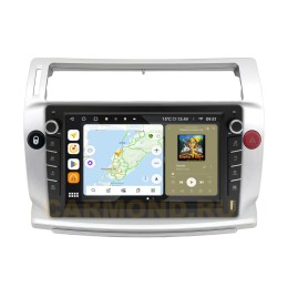Штатная магнитола Wide Media MT3036QU-B-4/32 для CITROEN C4 2004-2011 (с кнопками) на Android 10.0