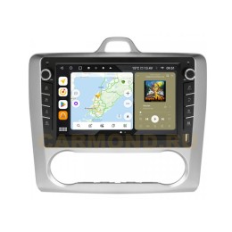 Штатная магнитола Wide Media MT003QU-B-4/32 для Ford Focus, Mondeo, C-Max, Galaxy (климат) (с кнопками) на Android 10.0