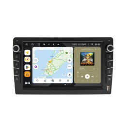 Штатная магнитола Wide Media MT140QU-B-4/32 для Ford Kuga, Fusion, C-Max, Galaxy, Focus (с кнопками) на Android 10.0