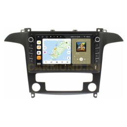Штатная магнитола Wide Media MT3028QU-B-4/32 для Ford S-MAX 2006-2015 климат (с кнопками) на Android 10.0