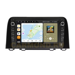Штатная магнитола Wide Media MT1011QU-B-4/32 для Honda CR-V 2017-2024 (с кнопками) на Android 10.0