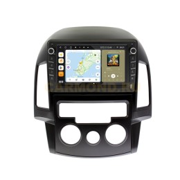 Штатная магнитола Wide Media MT9201QU-B-4/32 для Hyundai i30 2008-2011 (авто с кондиционером) (с кнопками) на Android 10.0