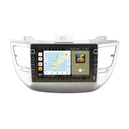 Штатная магнитола Wide Media MT546QU-B-4/32 для Hyundai Tucson III 2015-2018 (с кнопками) на Android 10.0