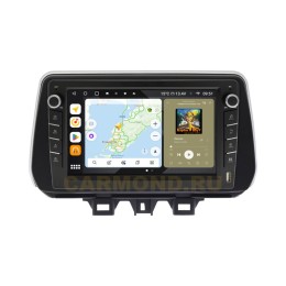 Штатная магнитола Wide Media MT1135QU-B-4/32 для Hyundai Tucson III 2018-2021 (с кнопками) на Android 10.0