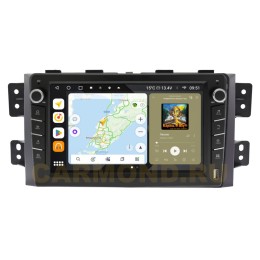 Штатная магнитола Wide Media MT9142QU-B-4/32 для Kia Mohave I 2008-2018 (с кнопками) на Android 10.0