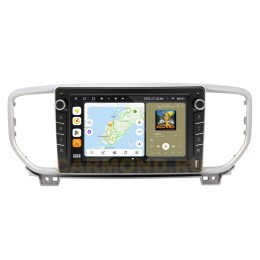 Штатная магнитола Wide Media MT9085QU-B-4/32 для Kia Sportage IV 2018-2022 (для авто без камеры) (с кнопками) на Android 10.0