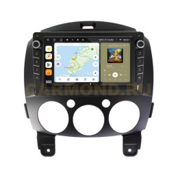 Штатная магнитола Wide Media MT9031QU-B-4/32 для Mazda 2 II 2007-2014 (с кнопками) на Android 10.0