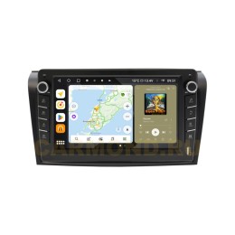 Штатная магнитола Wide Media MT9032QU-B-4/32 для Mazda 3 (BK) 2003-2009 (с кнопками) на Android 10.0