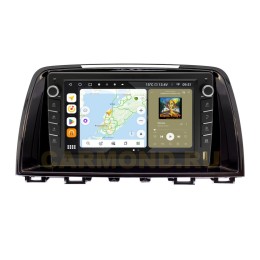 Штатная магнитола Wide Media MT9241QU-B-4/32 для Mazda 6 III 2012-2015 (с кнопками) на Android 10.0