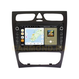 Штатная магнитола Wide Media MT1264QU-B-4/32 для Mercedes Benz C-class (W203) 2000-2004 (с кнопками) на Android 10.0