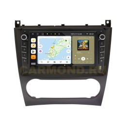 Штатная магнитола Wide Media MT1262QU-B-4/32 для Mercedes Benz C-class (W203) 2004-2008 (с кнопками) на Android 10.0
