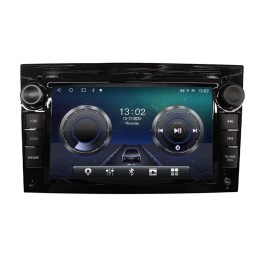 Автомагнитола CarMedia MKD-7132B-S10 для Opel Astra H, Antara, Corsa, Vectra, Zafira B (черный лак) на Android 12.0