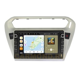 Штатная магнитола Wide Media MT9118QU-B-4/32 для Citroen C-Elysee 2012-2022 (с кнопками) на Android 10.0
