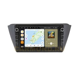 Штатная магнитола Wide Media MT2002QU-B-4/32 для Skoda Fabia III 2014-2018 (с кнопками) на Android 10.0