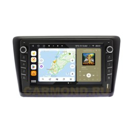 Штатная магнитола Wide Media MT3043QU-B-4/32 для Skoda Rapid 2012-2020 (с кнопками) на Android 10.0