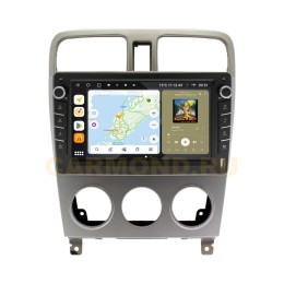 Штатная магнитола Wide Media MT3011QU-B-4/32 для Subaru Forester 2002-2008 (под кондиционер) (с кнопками) на Android 10.0