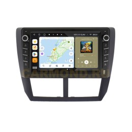 Штатная магнитола Wide Media MT062QU-B-4/32 для Subaru Forester III, Impreza III 2007-2013 (с кнопками) на Android 10.0