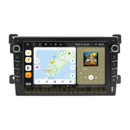Штатная магнитола Wide Media MT9222QU-B-4/32 для Suzuki Grand Vitara 2005-2015 (с кнопками) на Android 10.0