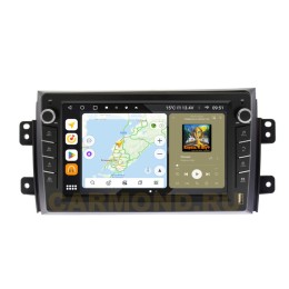 Штатная магнитола Wide Media MT9035QU-B-4/32 для Suzuki SX4 I 2006-2014 (с кнопками) на Android 10.0