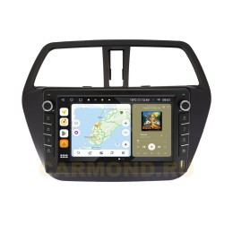 Штатная магнитола Wide Media MT9217QU-B-4/32 для Suzuki SX4 II 2013-2022 (с кнопками) на Android 10.0