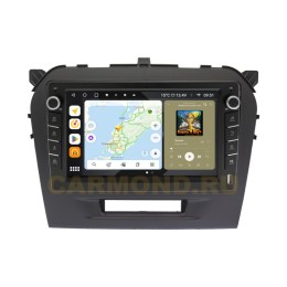Штатная магнитола Wide Media MT212/571QU-B-4/32 для Suzuki Vitara 2015+ (с кнопками) на Android 10.0