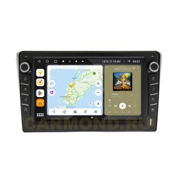 Штатная магнитола Wide Media MT9371QU-B-4/32 для Toyota Avensis II 2003-2008 (Серая) (с кнопками) на Android 10.0