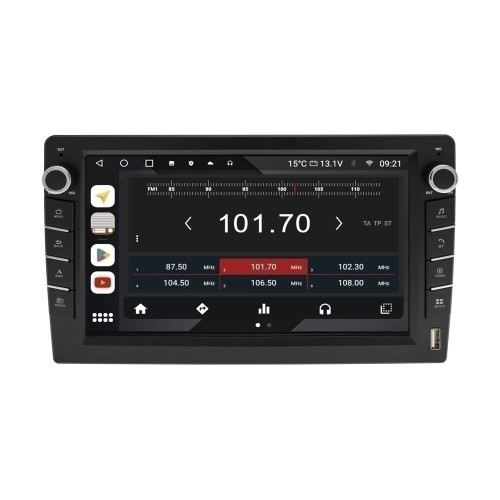 Штатная магнитола Wide Media MT1224QU-B-4/32 для Toyota Avensis III 2009-2015 (с кнопками) на Android 10.0