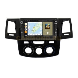 Штатная магнитола Wide Media MT9125QU-B-4/32 для Toyota Hilux 2008 - 2015 (для авто без камеры) (с кнопками) на Android 10.0