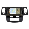 Штатная магнитола Wide Media MT9413QU-B-4/32 для Toyota Hilux, Fortuner 2008 - 2015 (авто с климат-контрол.) (с кнопками) на Android 10.0