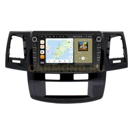 Штатная магнитола Wide Media MT9413QU-B-4/32 для Toyota Hilux, Fortuner 2008 - 2015 (авто с климат-контрол.) (с кнопками) на Android 10.0