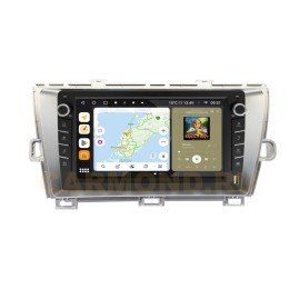 Штатная магнитола Wide Media MT9092QU-B-4/32 для Toyota Prius III (XW30) 2009-2015 (правый руль) (с кнопками) на Android 10.0