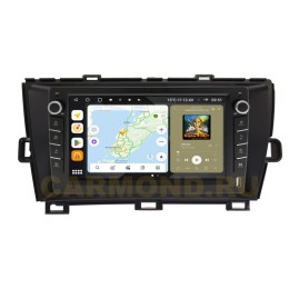 Штатная магнитола Wide Media MT9135QU-B-4/32 для Toyota Prius III (XW30) 2009-2015 (правый руль) (с кнопками) на Android 10.0