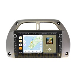 Штатная магнитола Wide Media MT9277QU-B-4/32 для Toyota RAV4 2000-2006 (с кнопками) на Android 10.0
