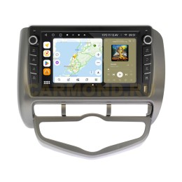 Штатная магнитола Wide Media MT9095QU-B-4/32 для Honda Fit 2001 - 2007 (правый руль) (с кнопками) на Android 10.0