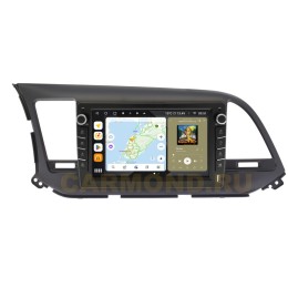 Штатная магнитола Wide Media MT9025QU-B-4/32 для Hyundai Elantra VI (AD) 2016-2019 (для авто без камеры) (с кнопками) на Android 10.0