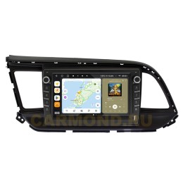 Штатная магнитола Wide Media MT1159QU-B-4/32 для Hyundai Elantra 2018- 2020 (с кнопками) на Android 10.0