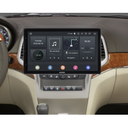 CarMedia OL-9254-13-Q TESLA (вертикально-поворотный экран 13 дюйов) для Jeep Grand Cherokee 2010-2013 на Android 10.0