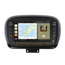 Штатная магнитола Wide Media MT1230QU-B-4/32 для Fiat 500x 2014-2019 (с кнопками) на Android 10.0