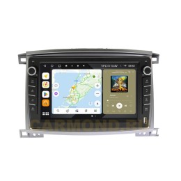 Штатная магнитола Wide Media MT108QU-B-4/32 для Lexus GX 470 2002-2009 (с кнопками) на Android 10.0